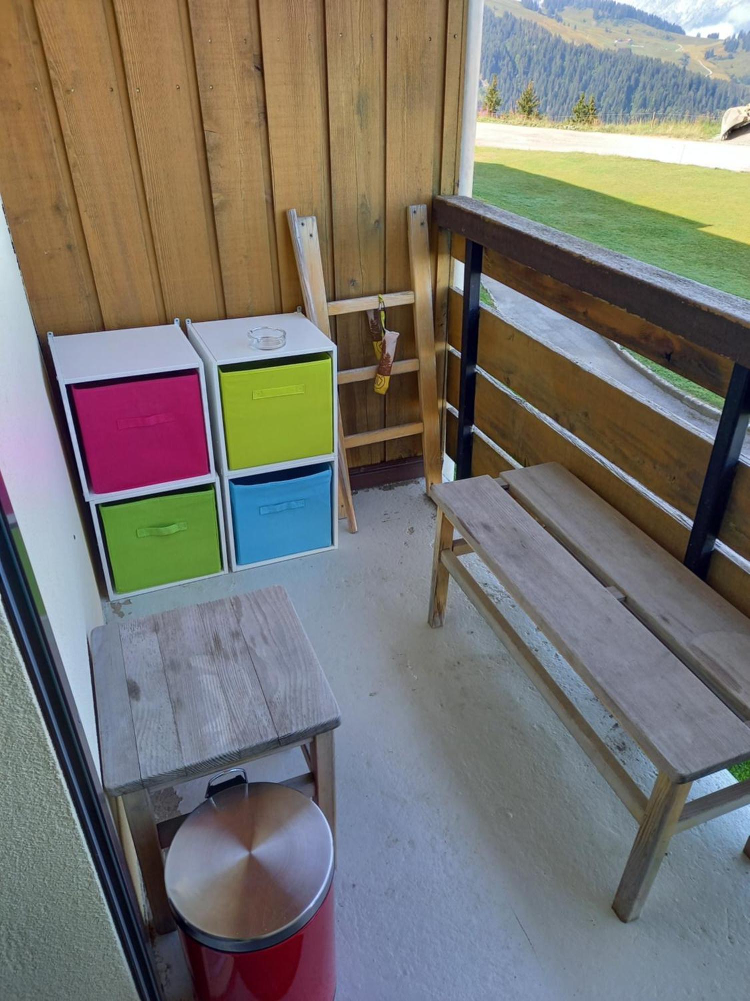 Studio 4Pers Pied Des Pistes Parking Sous Sol Samoëns Dış mekan fotoğraf
